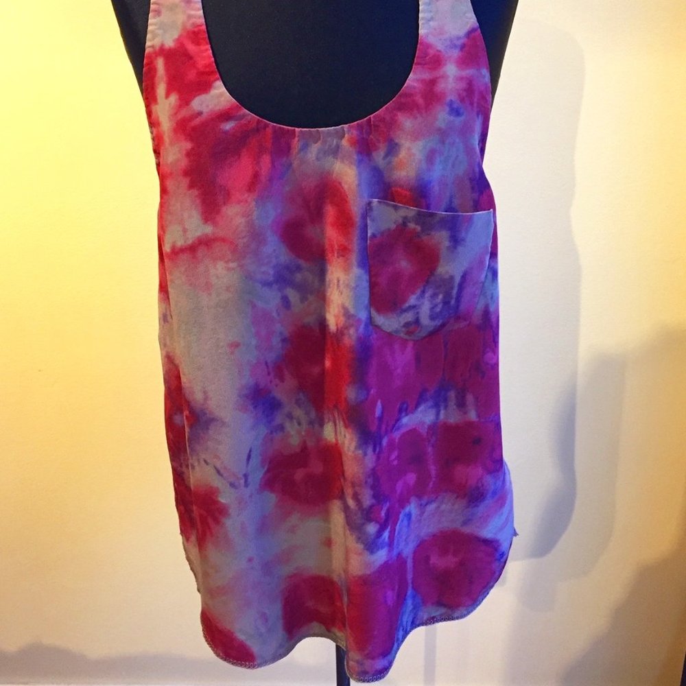 WILFRED SILK Tie Dye Cami (M)